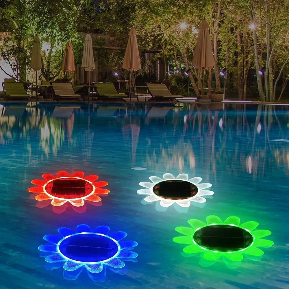 GlowBloom - colorful solar flower lights