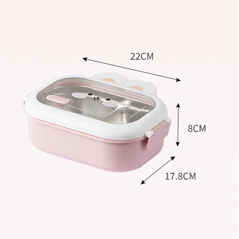 HopNChomp - Lunchbox for Kids with Bunny Design