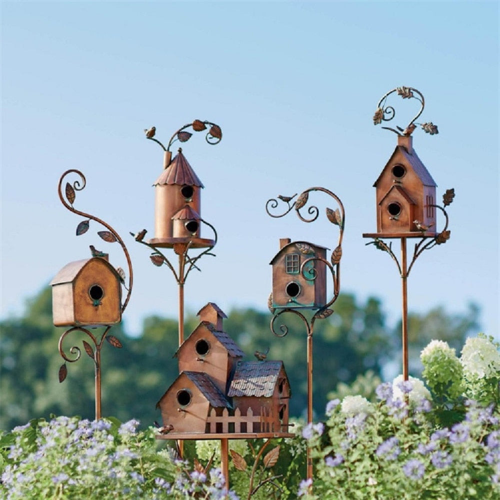 BirdHaven decorative birdhouse for the garden