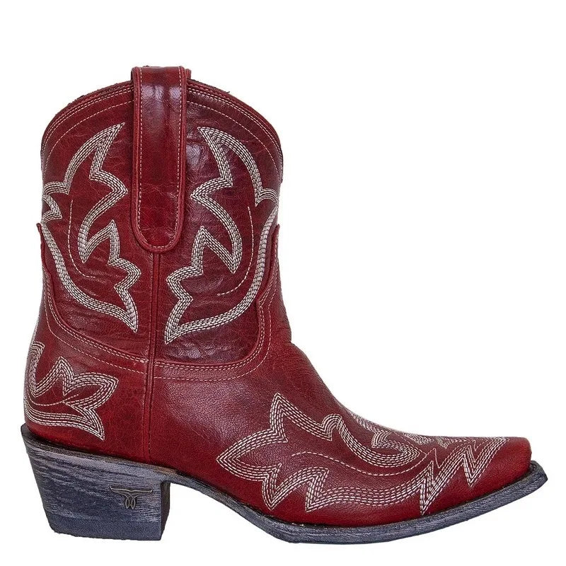 Daisy - Relaxed Non-Slip Embroidered Cowboy Boots