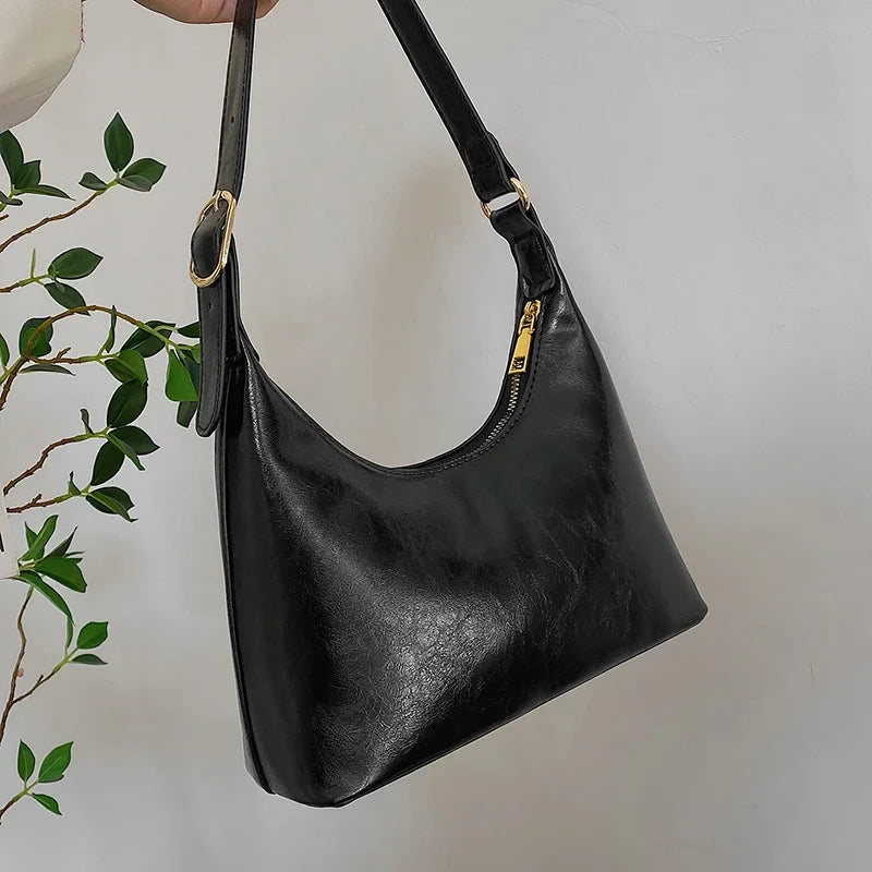 Lianna - Half Moon Luxury Shoulder Bag