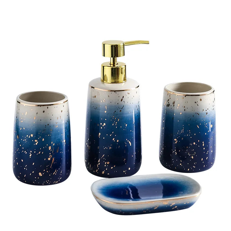 LuxKeram Bathroom Set made of Ceramic