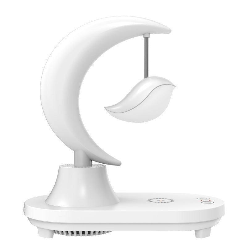 LunaTune – Wireless Moonlight Table Lamp with Bluetooth Speaker and Charging Function