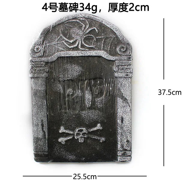 Foam Tombstone Halloween Decoration