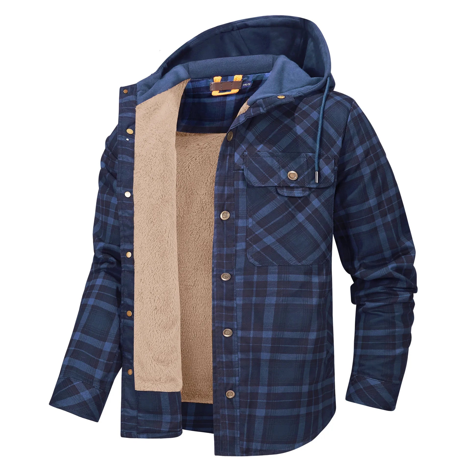 Zyrus Premium Plaid Jacket with Hood