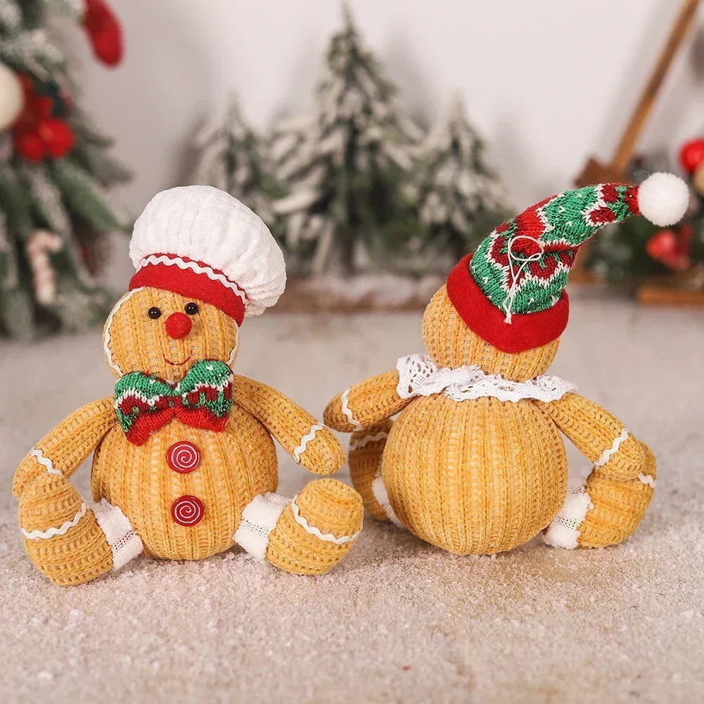 Gingerbread Doll Plush Ornament