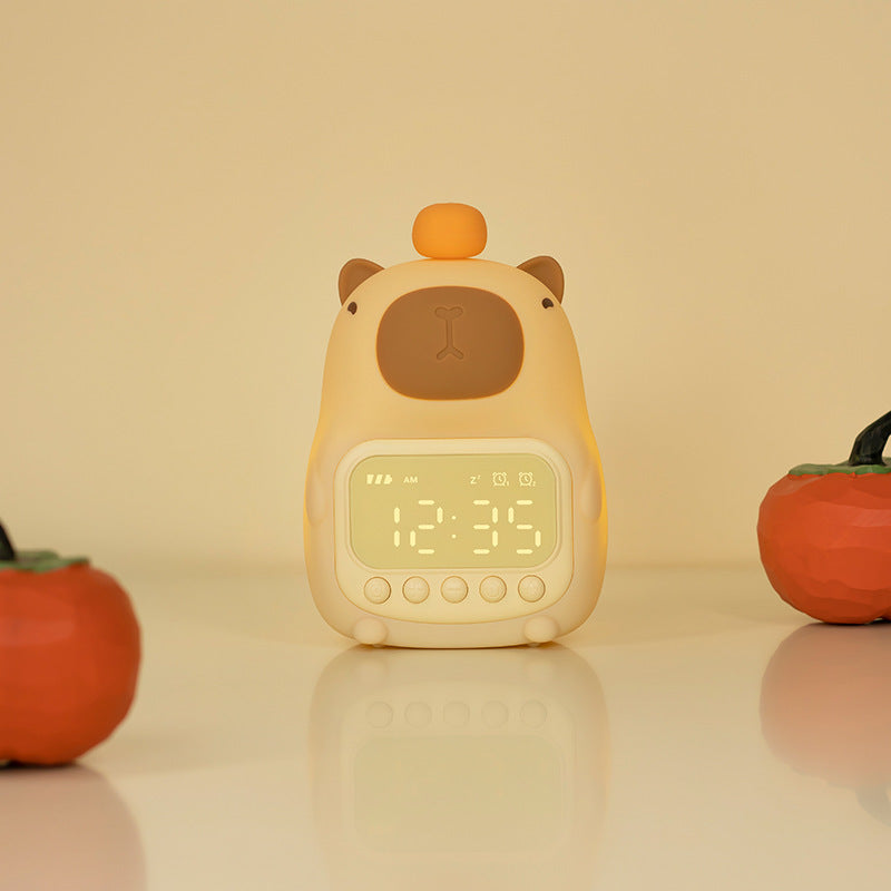 CapyAlarm – legendary capybara-shaped alarm clock with sweet functionality