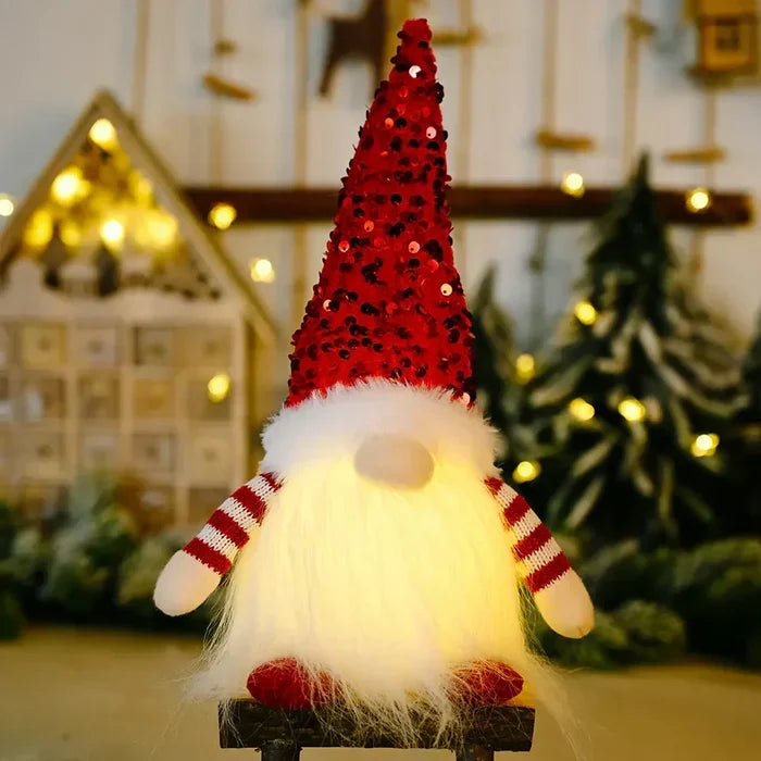 Christmas Gnome with a Festive Charm