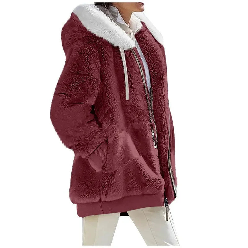 WinterEase - Women's Hooded Jacket