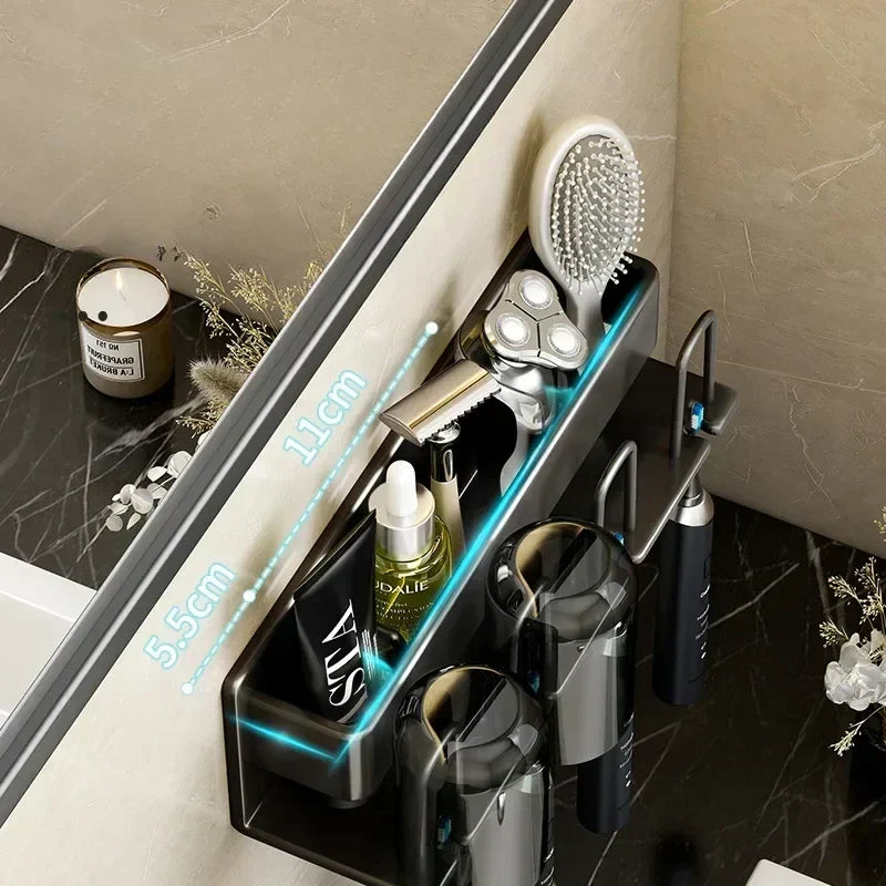 TidyTouch - Wall-Mounted Bathroom Organizer