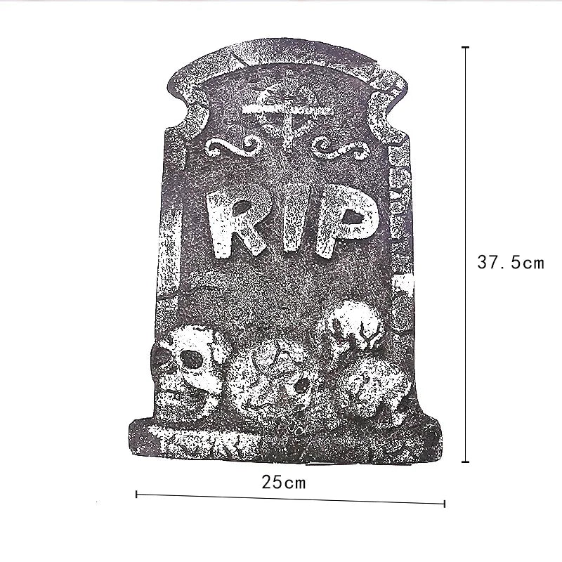 Foam Tombstone Halloween Decoration