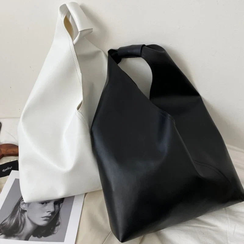 Minimalist Leather Tote Bags for Women