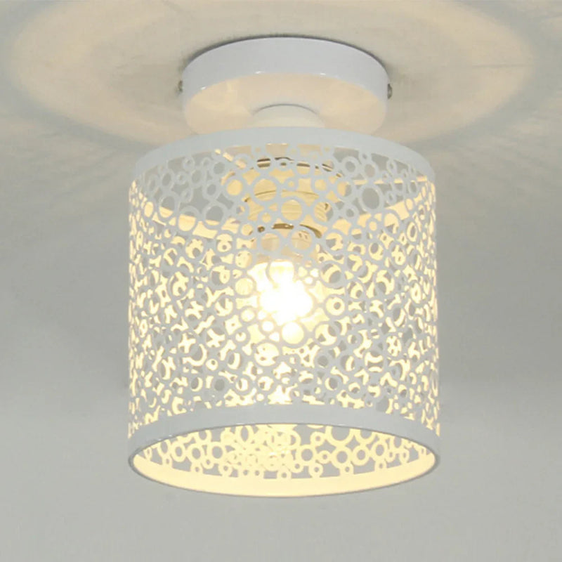 Modern sphere flush mount ceiling lamp