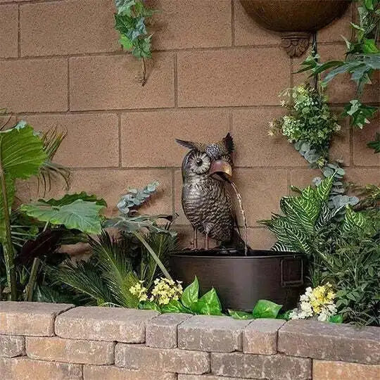 Animal Figures | Enchanting Outdoor Waterfall Fountain