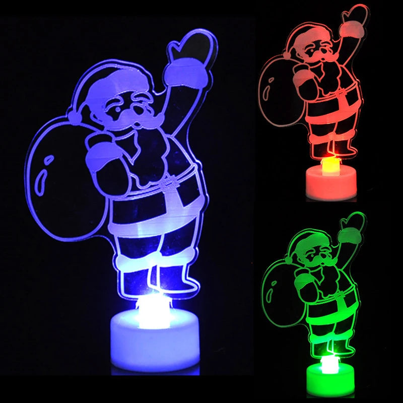 FrostyGlow - colorful LED snowman lights