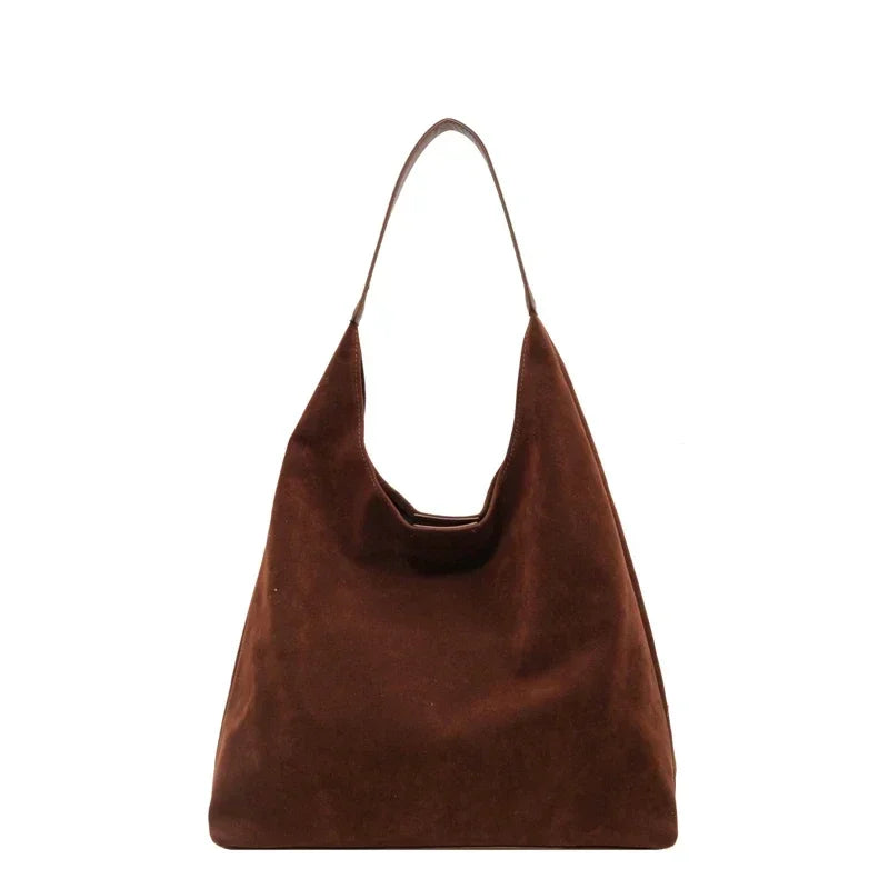 Julie - Vintage Solid Color Large Capacity Bag