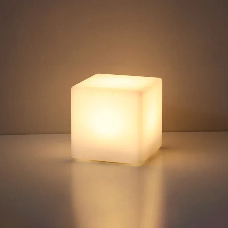 GeoLys LED Table Lamp – Geometric Design with Remote Control