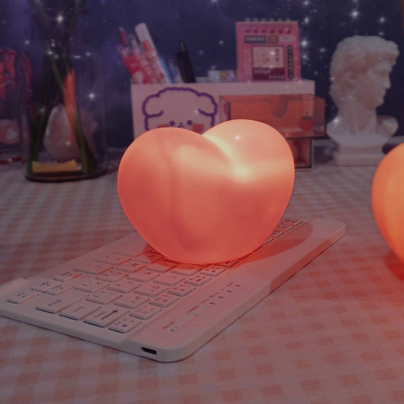 Heart Light LED Table Lamp - Decorative Heart Shape
