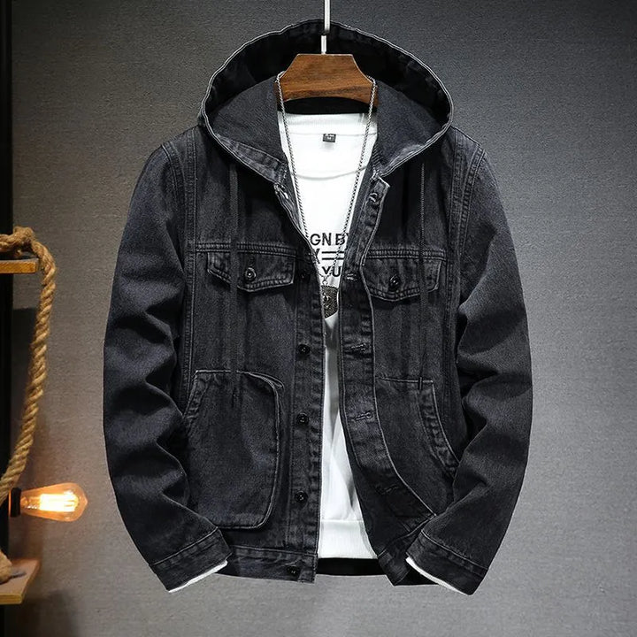 Samson | Hooded Denim Jacket