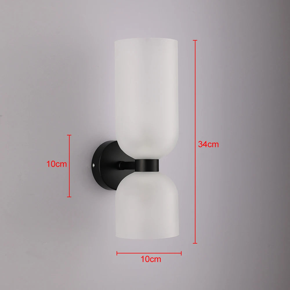 GlowGlass - Elegant Adjustable Lighting Glass Wall Light