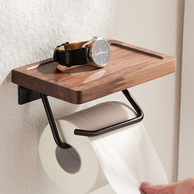 WoodGuard - Elegant wood holder for a neat and tidy bathroom