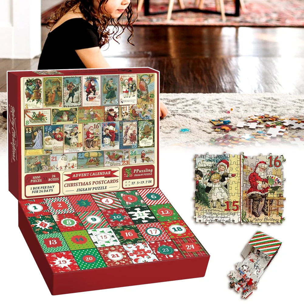 Countdown to Christmas Calendar Puzzle