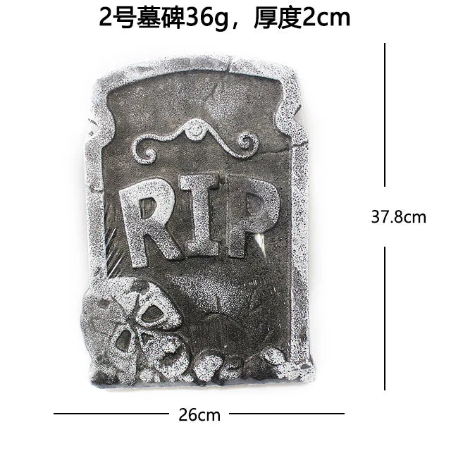 Foam Tombstone Halloween Decoration