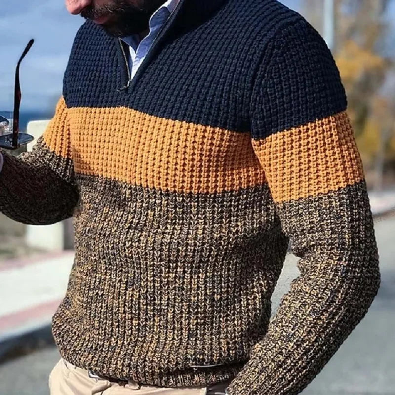 Robi Long-Sleeve Knit Sweater