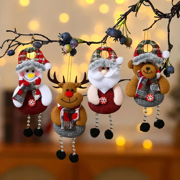 Christmas Cheer Squad Hanging Ornaments