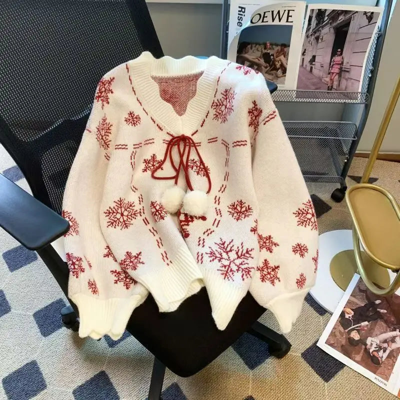 Jessica - Christmas Snowflake Sweater