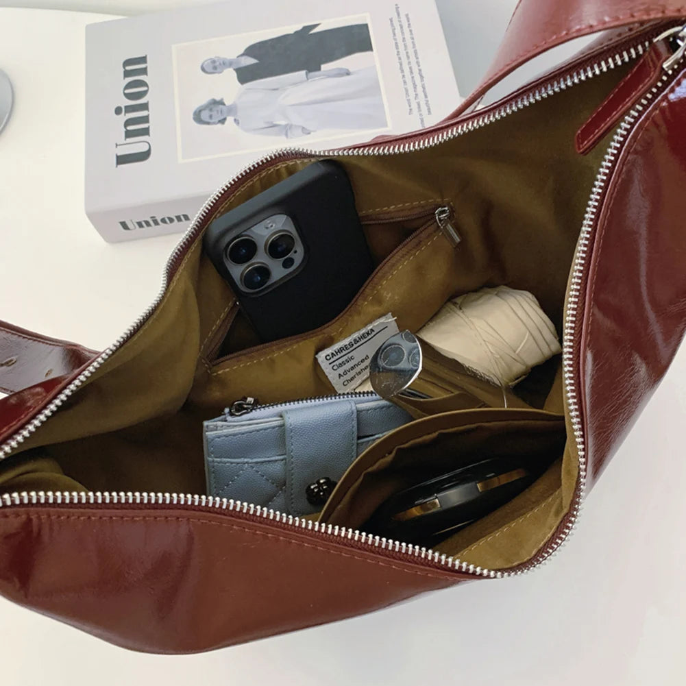 Ava Luxury Hobo Handbag