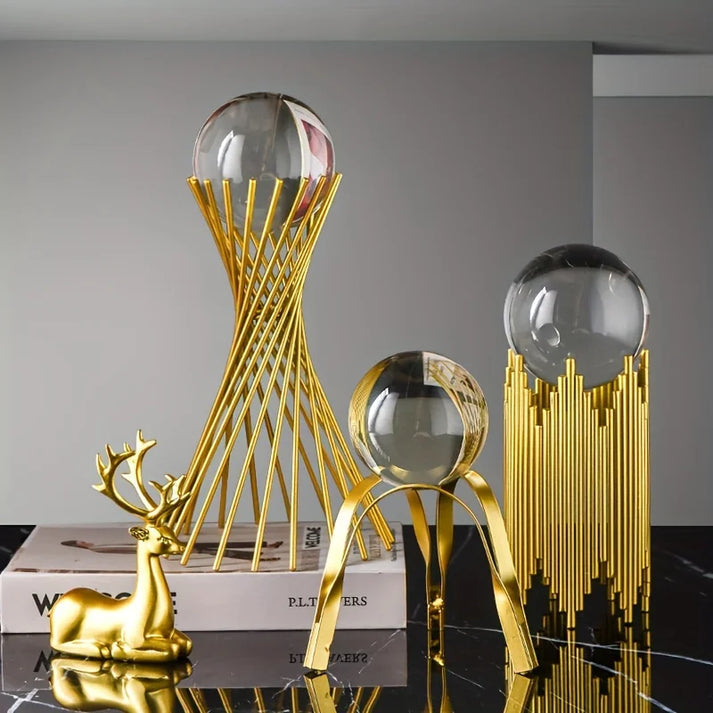 LumaSphere - refined glass accent collection for modern decor