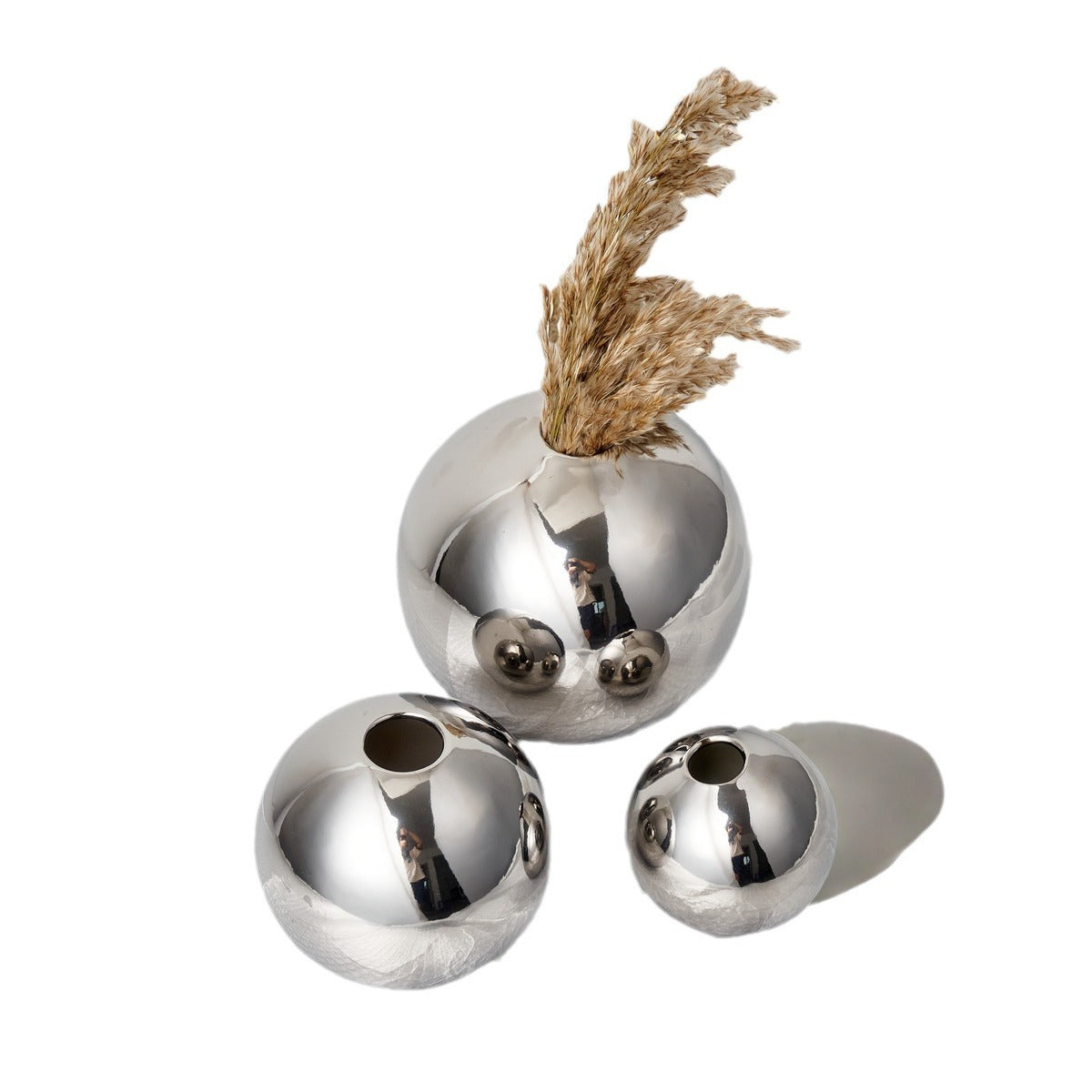 LivaForm round decorative vase