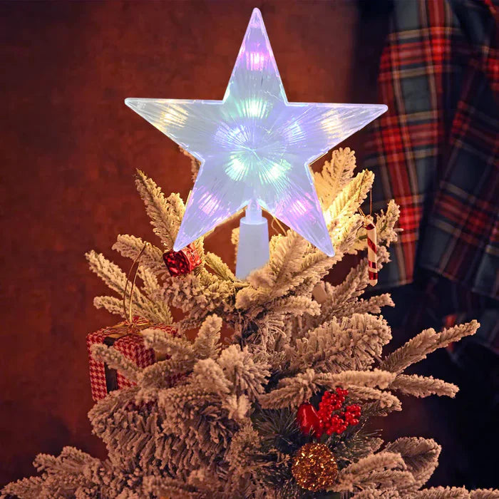 Sparkling Star- Elegant Tree Topper