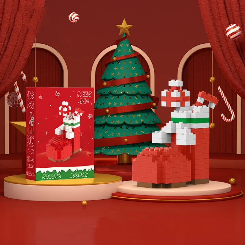 Christmas Theme Building Blocks