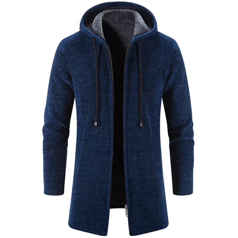 Anders - Men's Hoodie Cardigan with Zipper