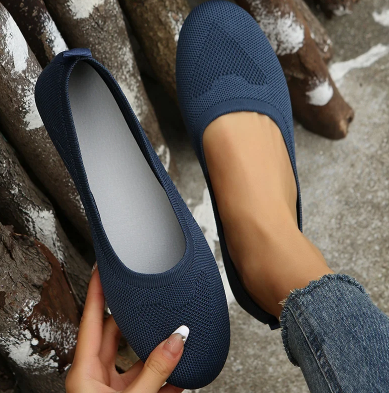 Jessica Woven Flat Shoes