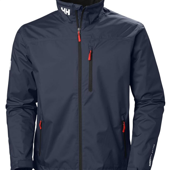 Mikkel Men's Jacket with High Collar and Multiple Zipper Pockets