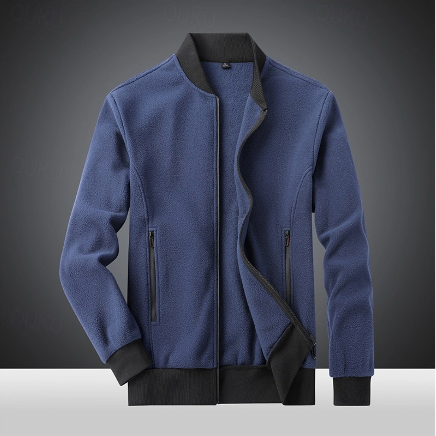 Oliver - Warm Fleece-lined Zipper Jacket