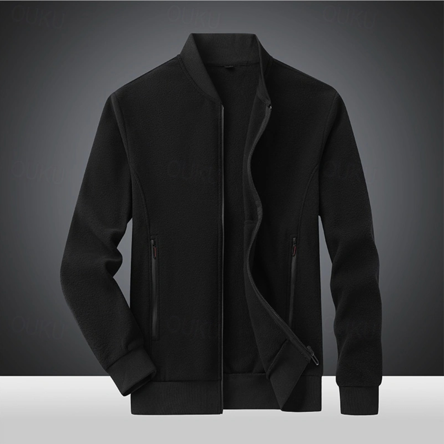 Oliver - Warm Fleece-lined Zipper Jacket