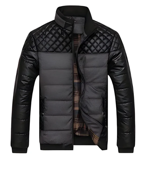 Hugo - Padded bomber jacket with zipper