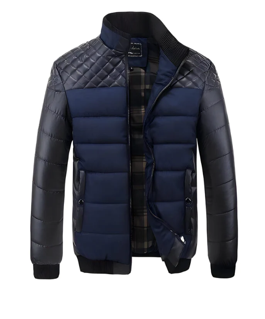 Hugo - Padded bomber jacket with zipper