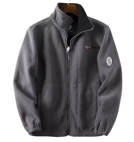 Stephen Soft Classic Full-Zip Fleece Jacket