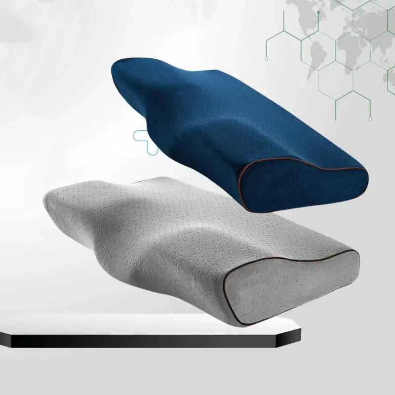 ErgoRest neck pillow made of memory foam