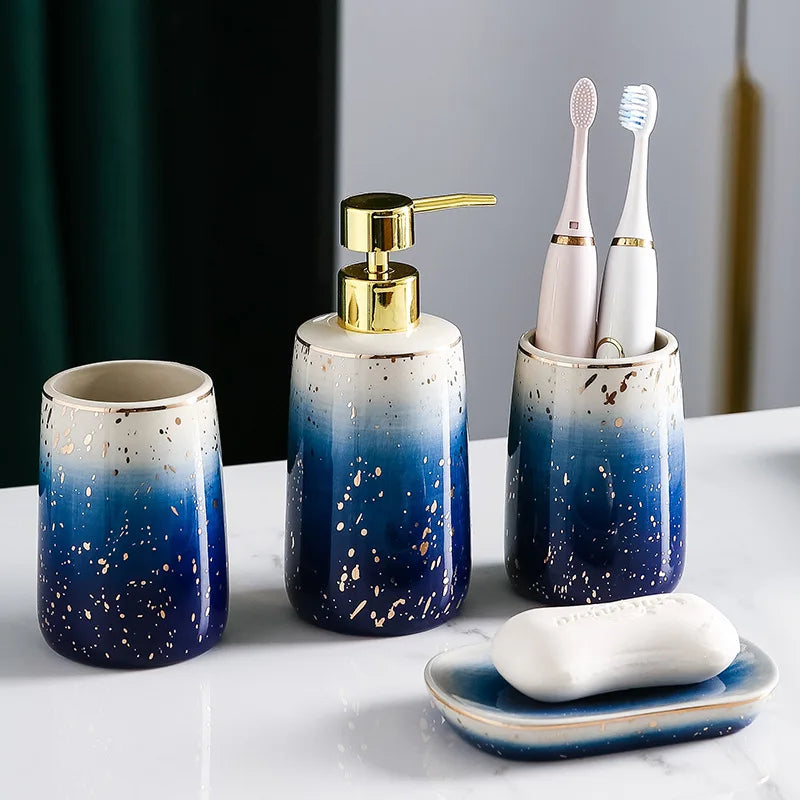 LuxKeram Bathroom Set made of Ceramic