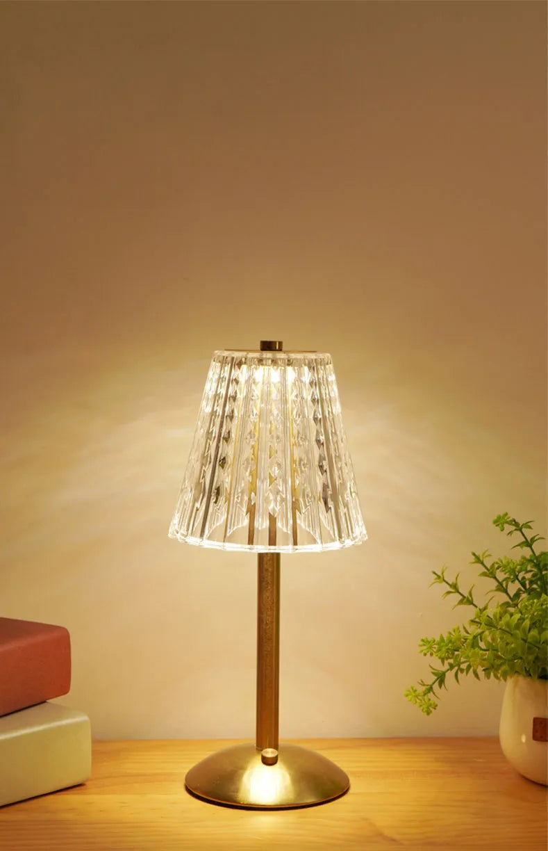 Crystal LED Desk Lamp