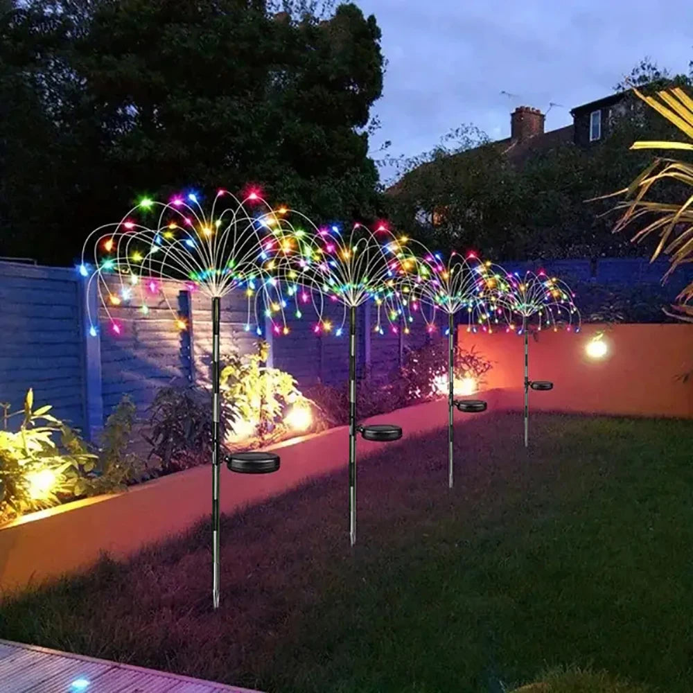 Solar Firework Fairy Light