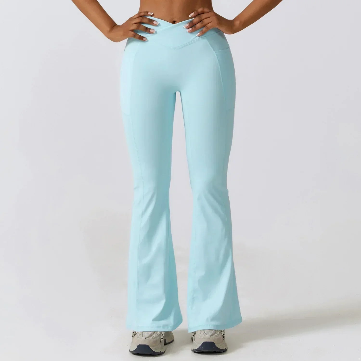 Lea | High-Waisted Flare Leggings