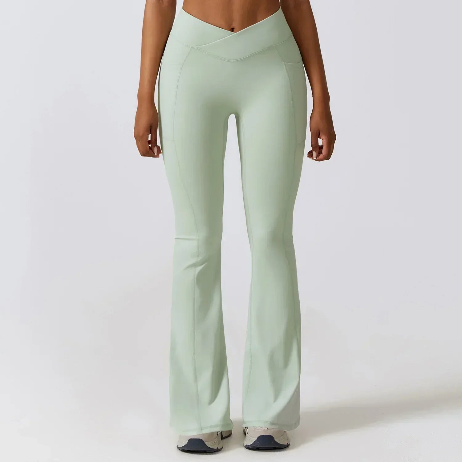 Lea | High-Waisted Flare Leggings