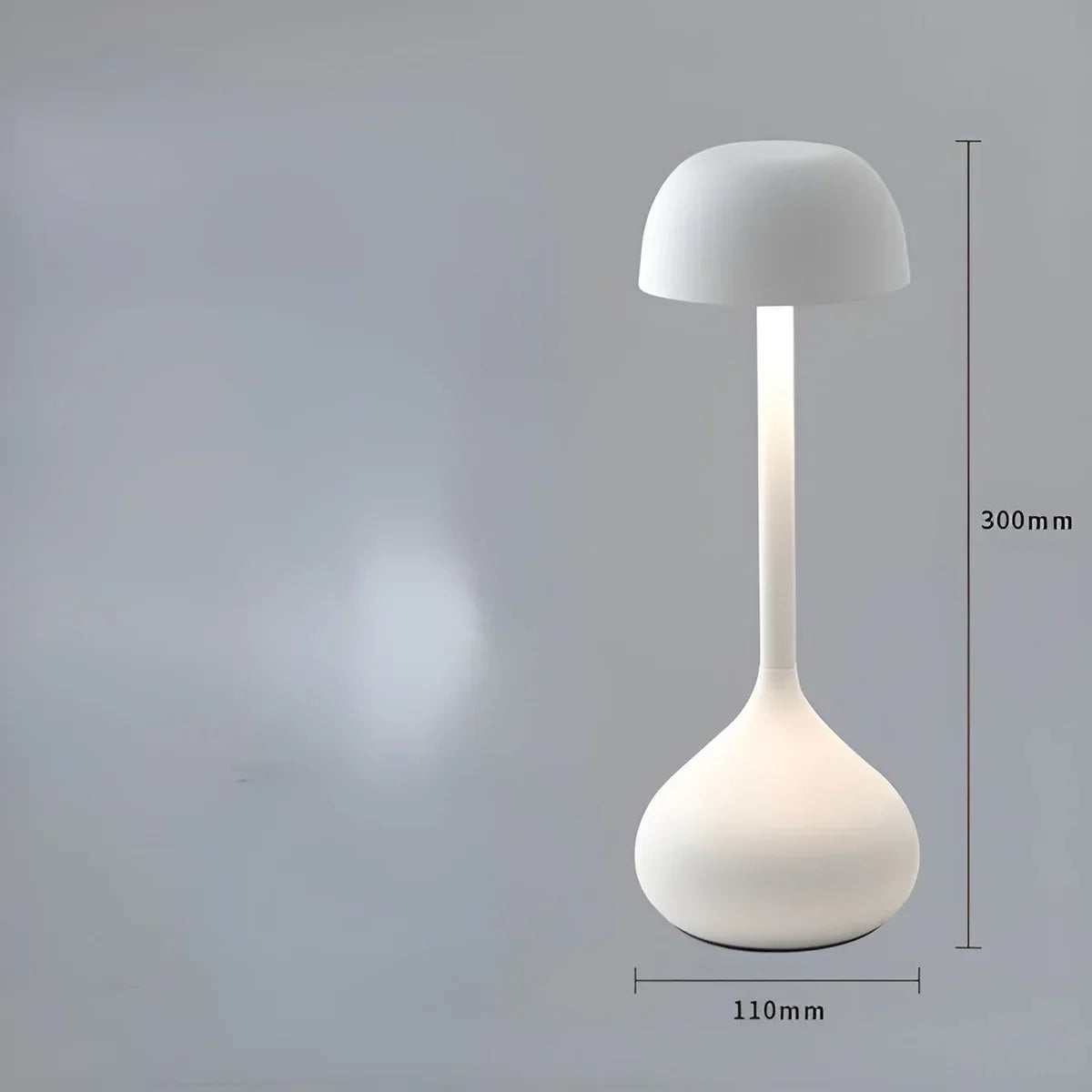 TouchLumena - Wireless Dimmable Mushroom Table Lamp